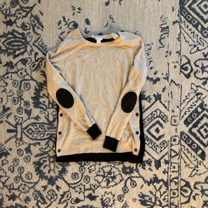 JCrew Sweater Two-Tone with details